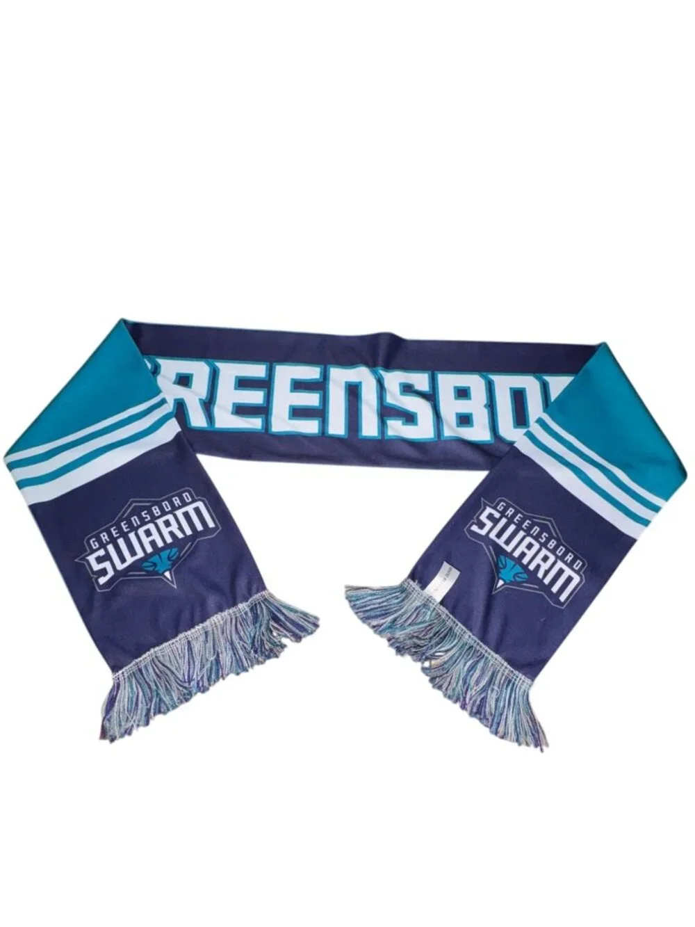 NBA G-Leaugue Greesnboro Swarm Adult (non-knit) Scarf-60 in-GUC